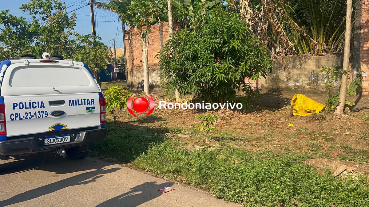 AMARRADO: Corpo encontrado enrolado em lona é jogado na calçada de residência 