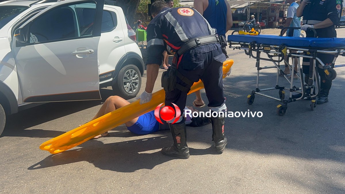 ATUALIZADA: Motociclista fica em estado gravíssimo em acidente na Jaci