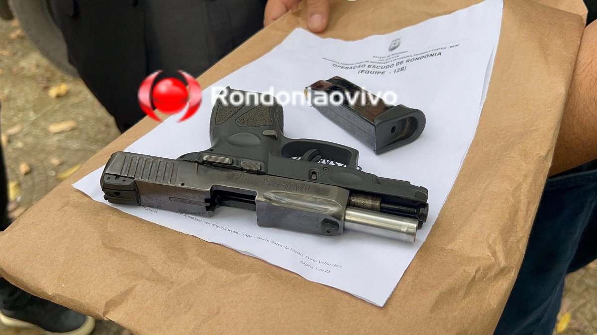 VÍDEO: Dezoito criminosos são presos durante operação Escudo de Rondônia