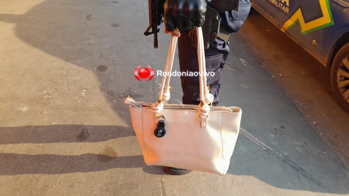 URGENTE: Policial de folga prende criminoso que tinha acabado de roubar mulher 
