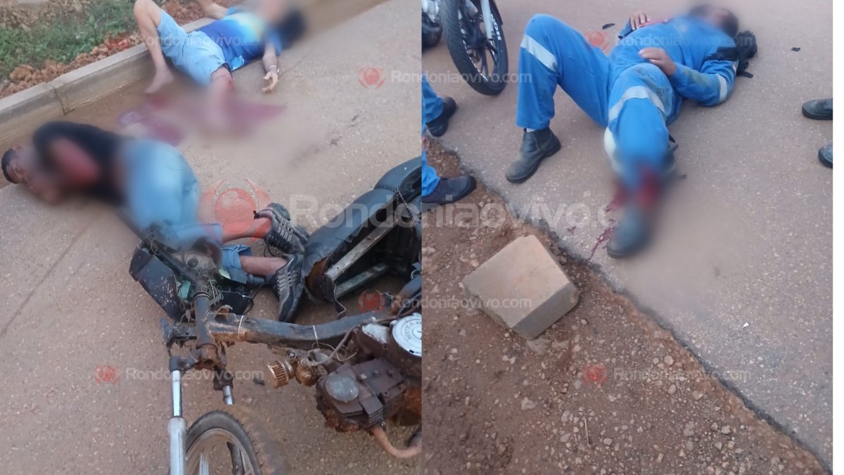 FRATURAS EXPOSTAS: Três homens ficam em estado gravíssimo em acidente na Estrada do Belmont 