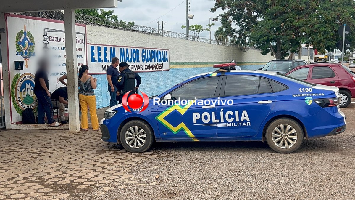 ACUSADO PRESO: Motorista é espancado após discussão de trânsito na frente de escola