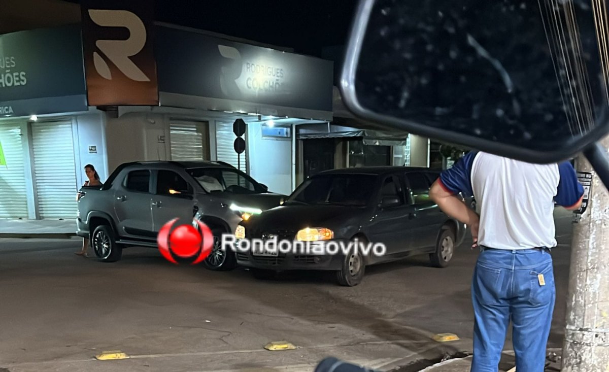 FORTE BATIDA: Coronel do Corpo de Bombeiros fica ferido em acidente no Centro 