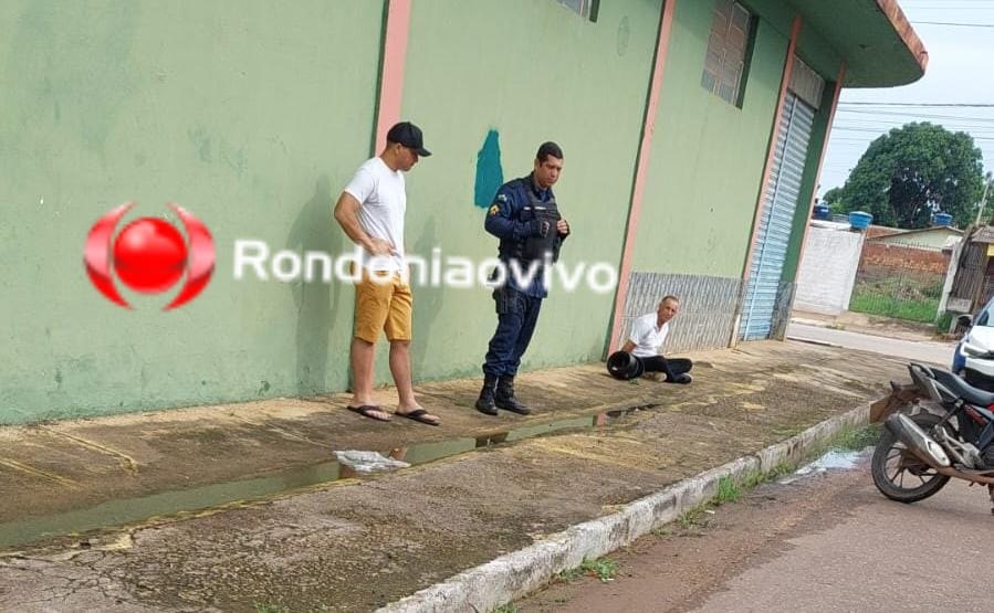 VÍDEO: Equipe do sargento Machado prende acusado de ataque contra sede do Rondoniaovivo 