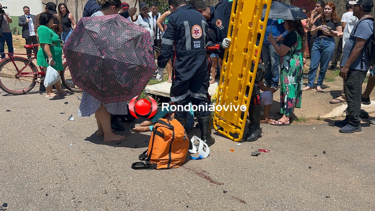 VÍDEO: Mais uma mulher de moto morre em acidente nesta véspera de feriado