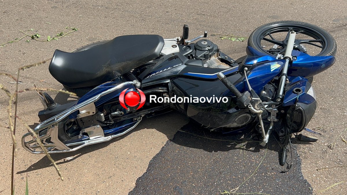 VÍDEO: Motociclista fica em estado grave após acidente