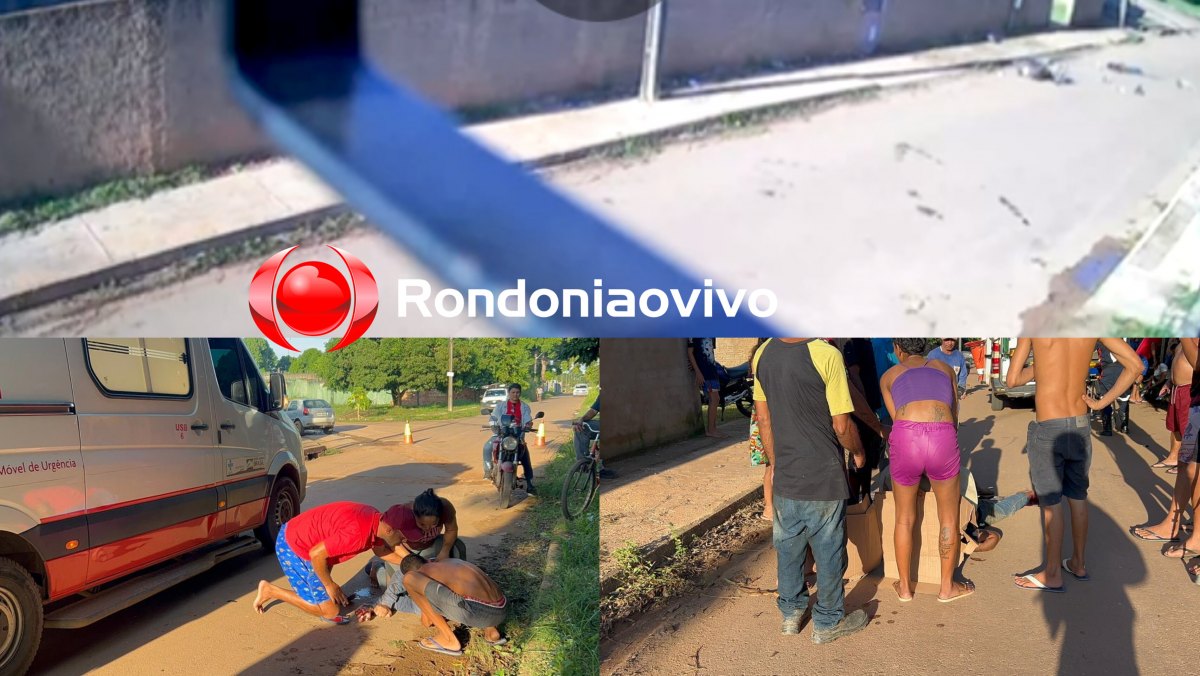 VÍDEO: Câmeras registraram gravíssimo acidente com duas vítimas 