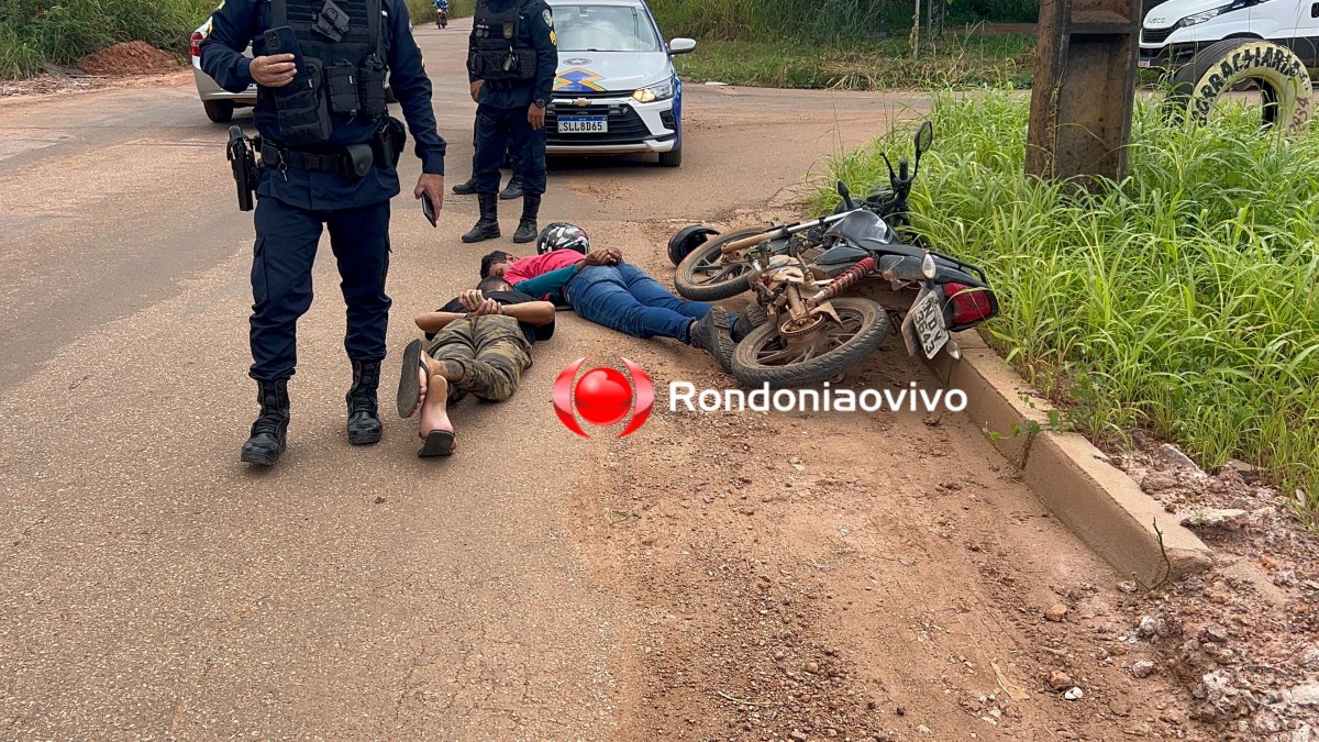 VÍDEO: Dupla presa com arma tinha acabado de atirar em provedor de internet