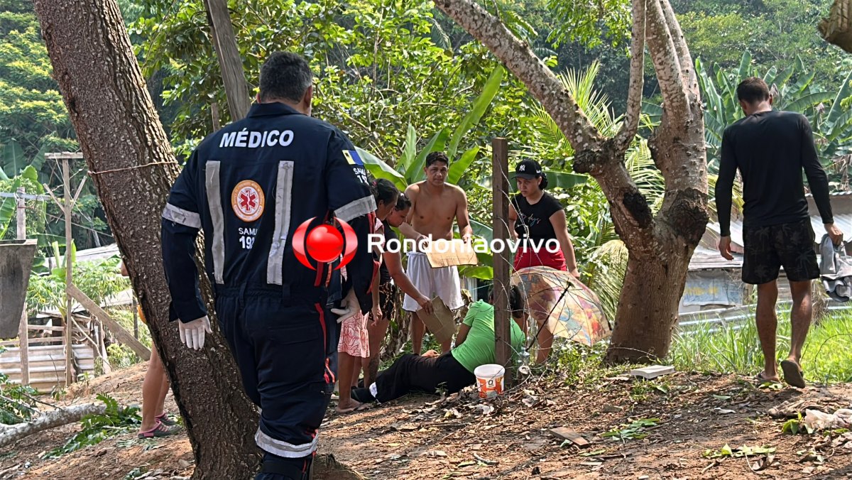 URGENTE: Venezuelano fica em estado grave após cair de pé de seriguela