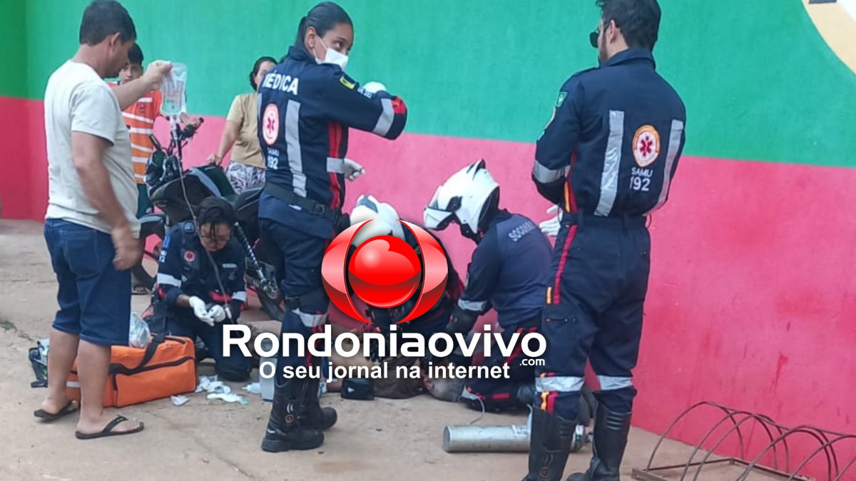 URGENTE: Idoso sofre mal súbito e morre na calçada de comércio em Porto Velho