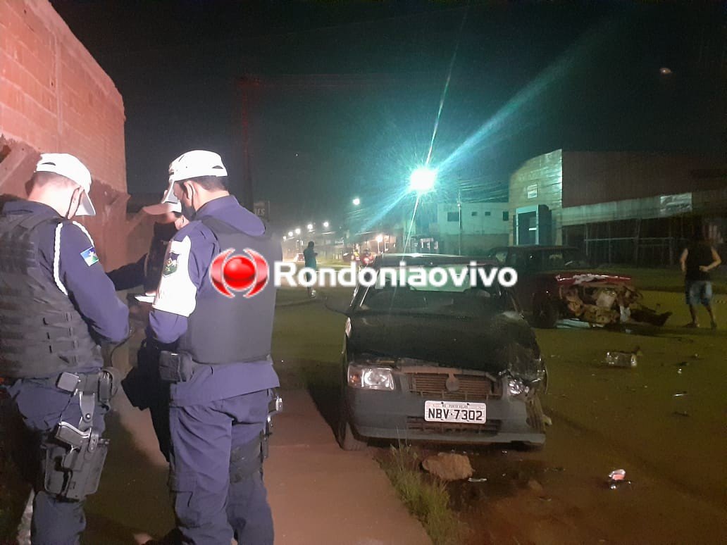 IMPRUDÊNCIA: Disputa de racha termina em grave colisão frontal na zona Leste