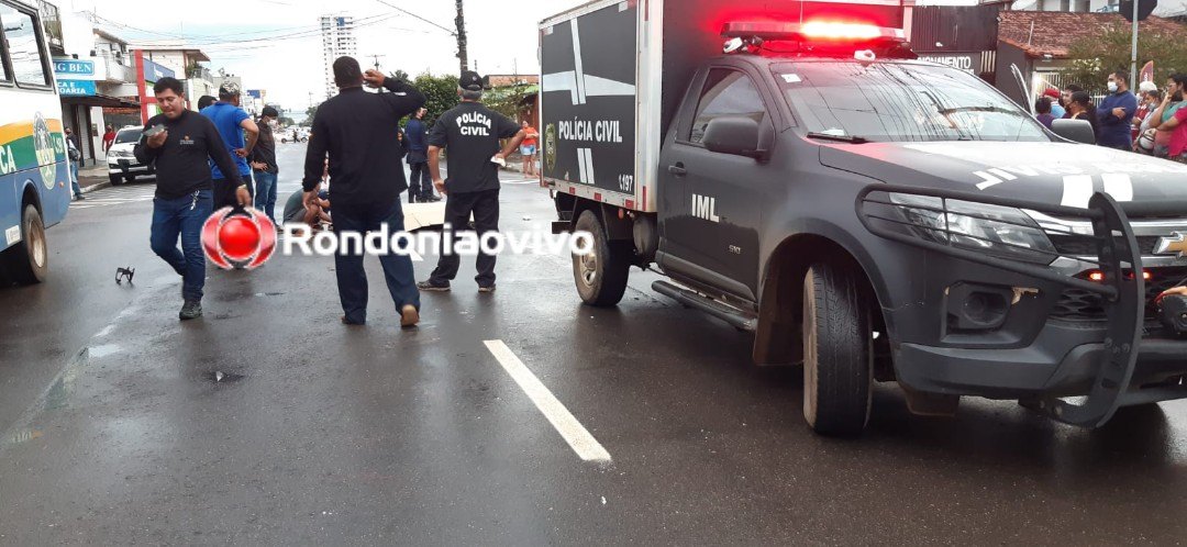 COLISÃO: Motoboy morre após trágico acidente na Calama