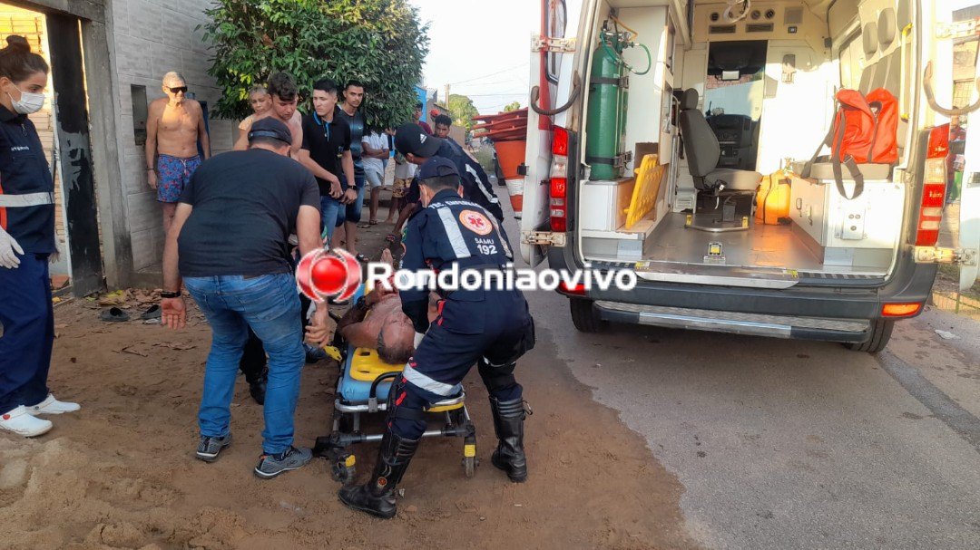 GRAVÍSSIMO: Trabalhador fica com as vísceras expostas após disco se soltar de lixadeira