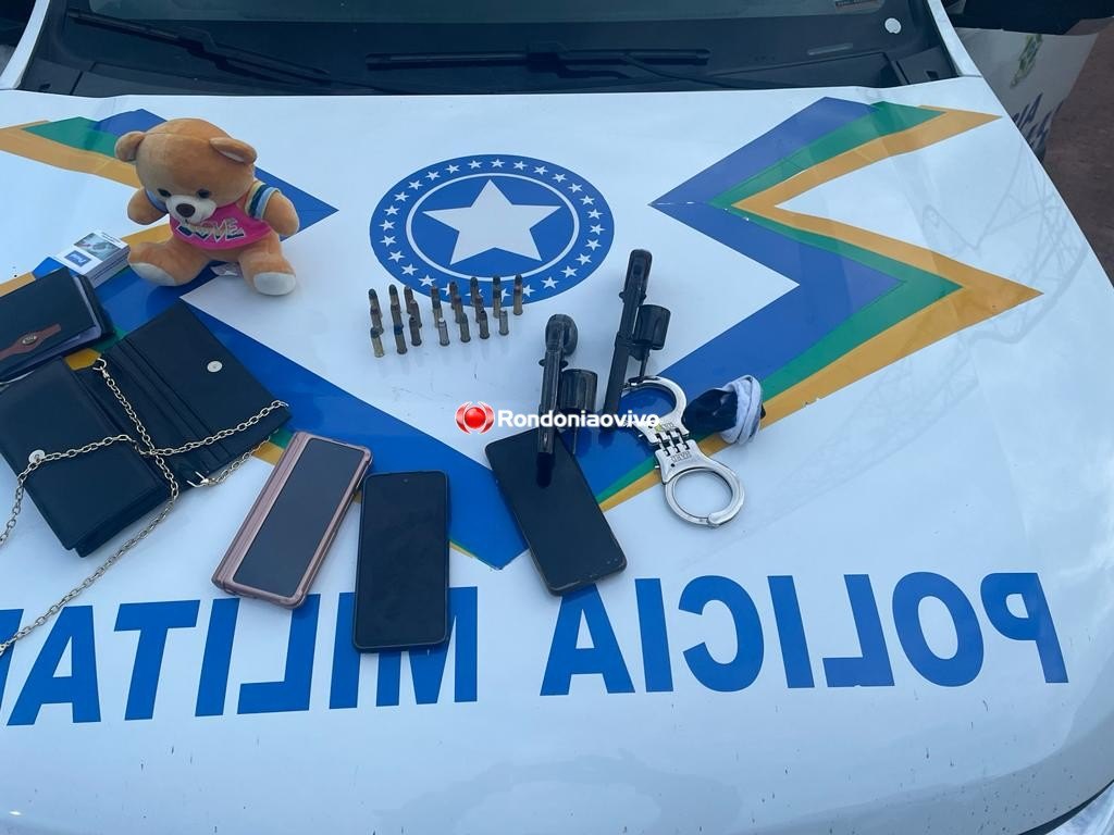 'ROLETA RUSSA': PM prende bandidos que aterrorizaram empresário durante roubo em casa