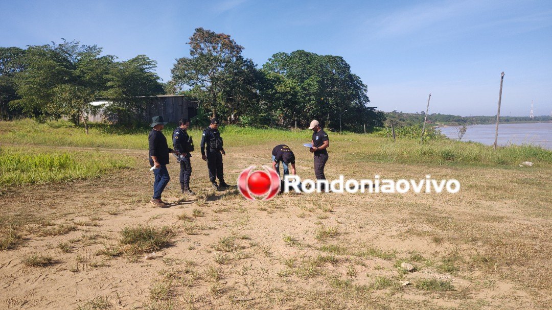 DISPARO NA NUCA: Homem é encontrado morto a tiros na beira do rio Madeira