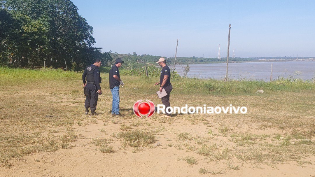DISPARO NA NUCA: Homem é encontrado morto a tiros na beira do rio Madeira