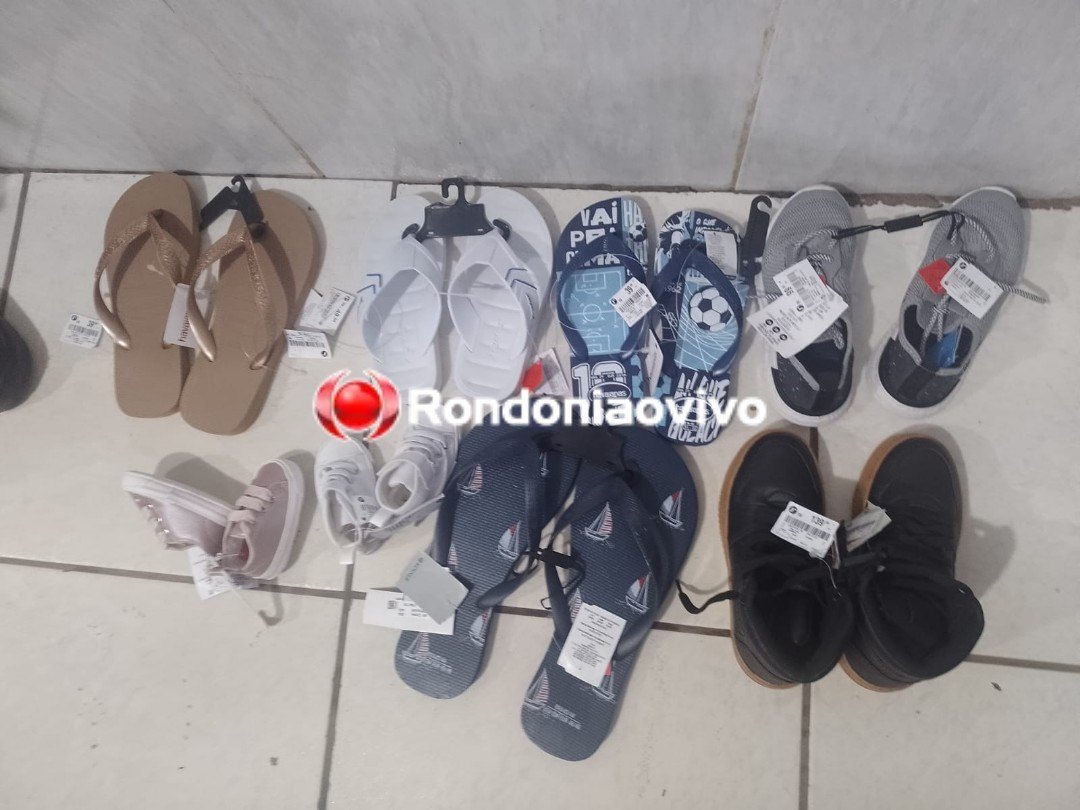 TIRARAM AS ROUPAS: Mulheres que furtaram 120 mercadorias agiam no Amazonas e Roraima