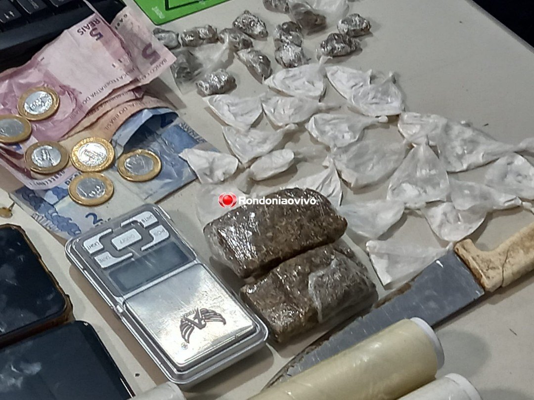 DENÚNCIA: Cinco são presos por tráfico de drogas em boca de fumo na zona Leste