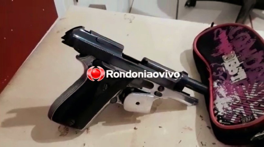 MORRO DO MACACO: Três são presos com 170 porções de droga e pistola calibre 765