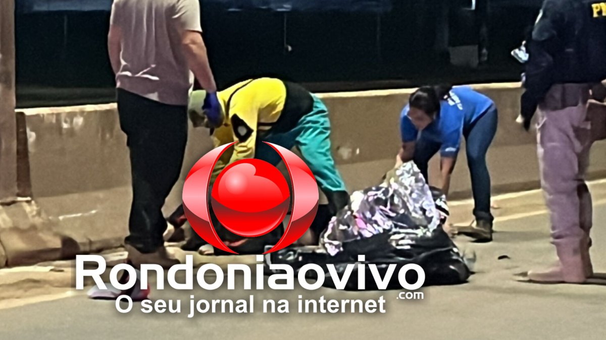 VÍDEO: Acidente na BR-364 deixa mulher morta e motociclista em estado gravíssimo