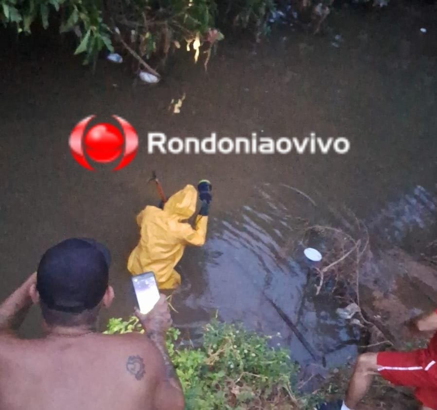 URGENTE: Bombeiros são acionados após homem sumir ao entrar em vala