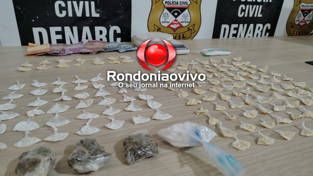 'BOCA DO MAR': Denarc prende três e fecha ponto de venda de drogas próximo de escolas
