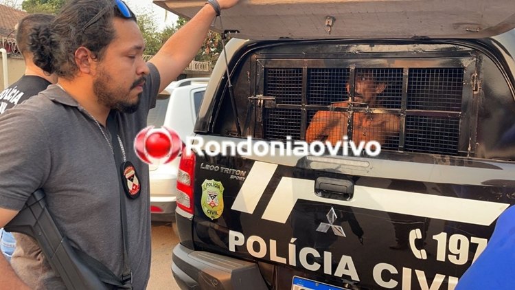 NO TELHADO: Polícia Civil prende ladrão que fugia da população após roubo