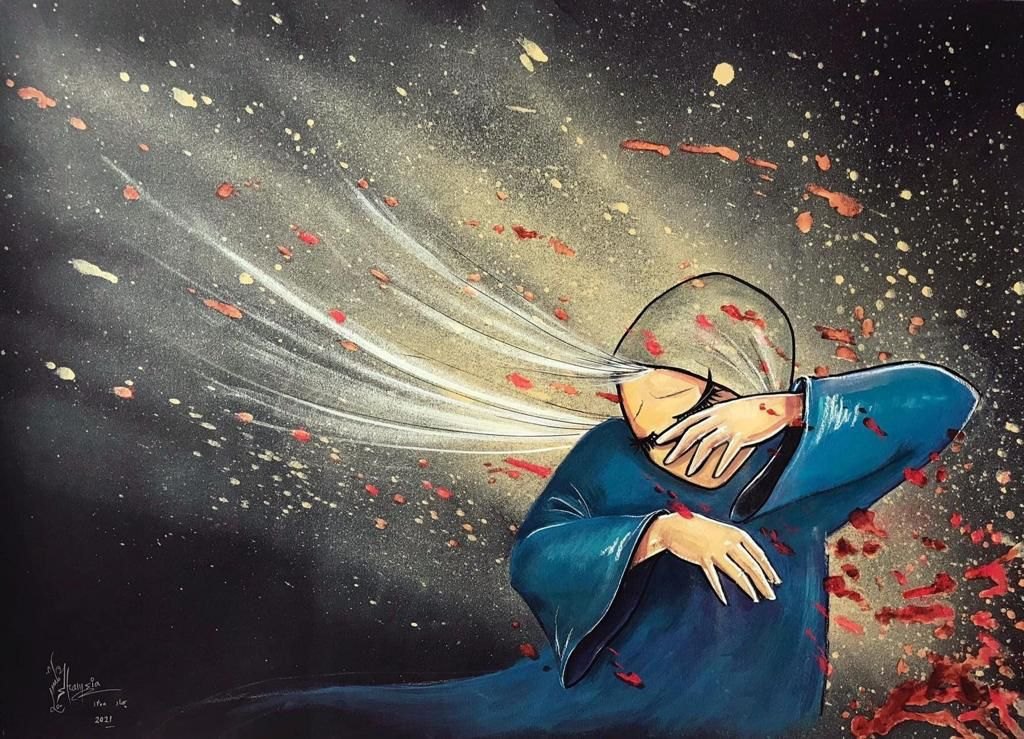 PROTESTO: Por meio da arte, grafiteira dá voz a mulheres ameaçadas pelo Talibã