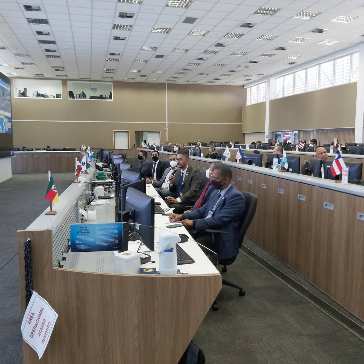 ANDERSON PEREIRA: Deputado participa de reunião no Centro Integrado de Controle Nacional e sugere inclusão da Polícia Penal