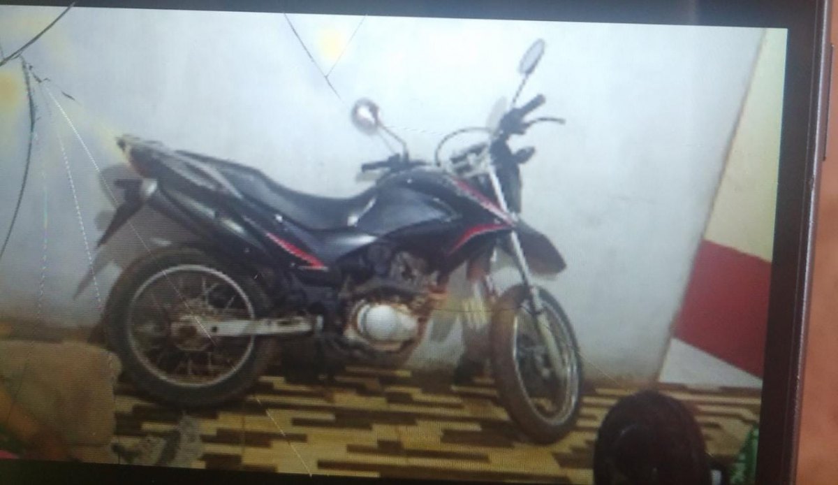 VEJA VÍDEO: Ladrão furta motocicleta Bros em frente a clínica médica no Centro