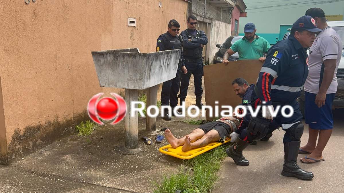 VÍDEO: Motociclista fica seriamente ferido após bater em lixeira de concreto