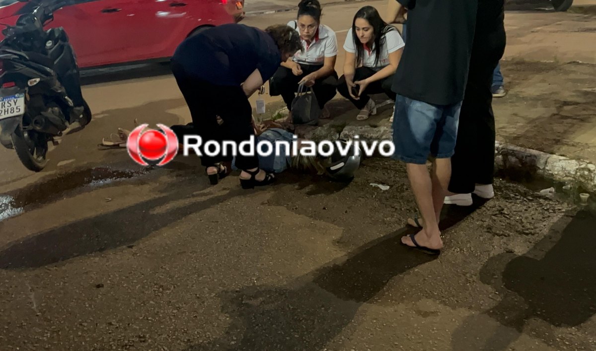 URGENTE: Mulher sofre ferimentos após batida com carro na Nações  Unidas
