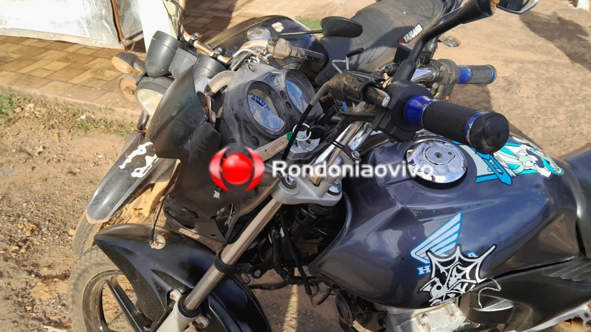 URGENTE: Motociclista de 25 anos sofre vários ferimentos em acidente na faixa de pedestre