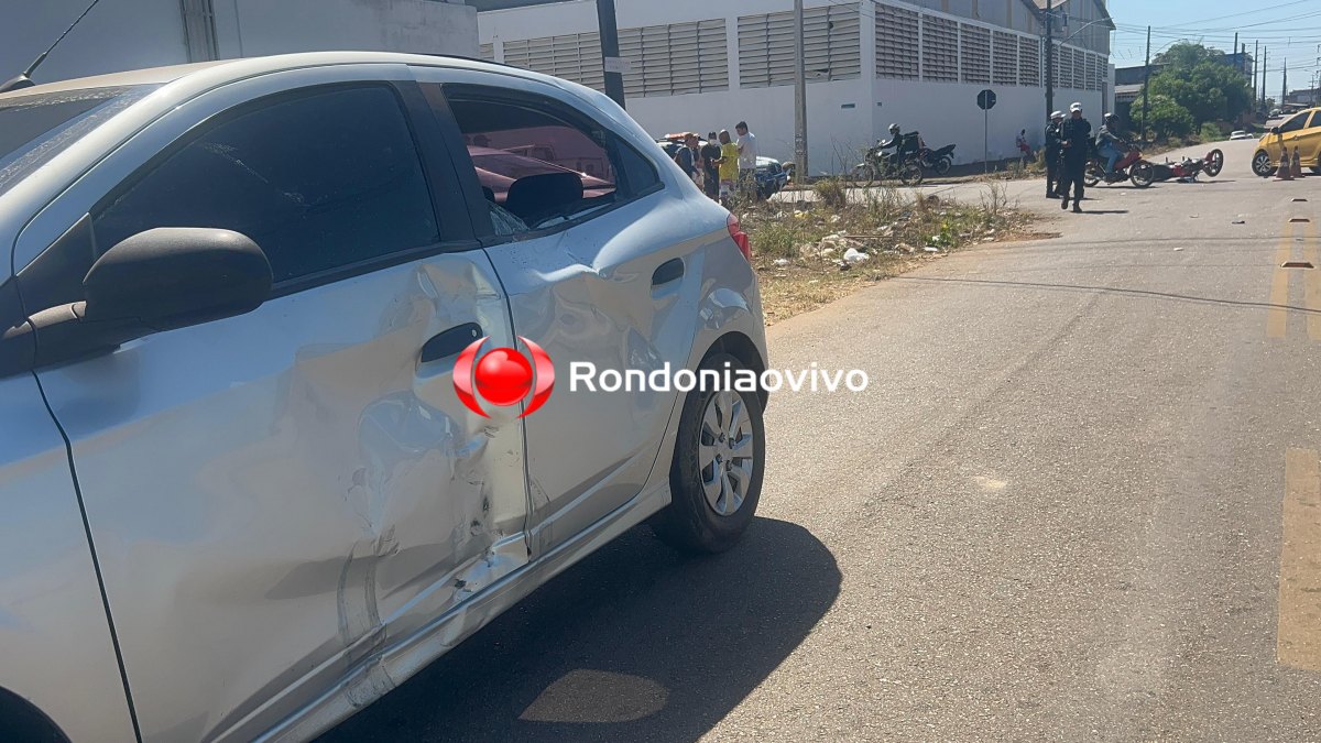 ASSISTA: Grave acidente deixa duas crianças e ocupantes de moto feridos