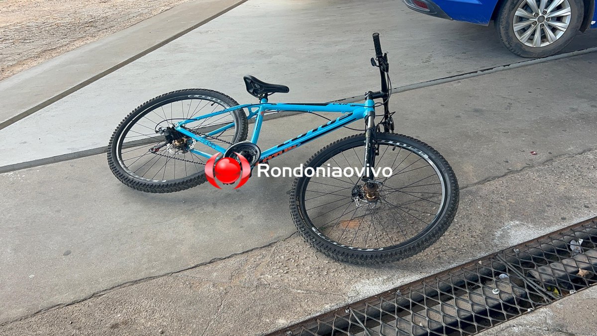 LIBERADO: Ladrão de bicicleta leva surra de populares e fica livre 