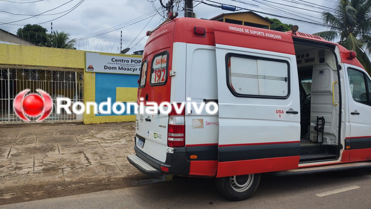 BRIGA: Homem é atacado em casa de apoio no Centro de Porto Velho
