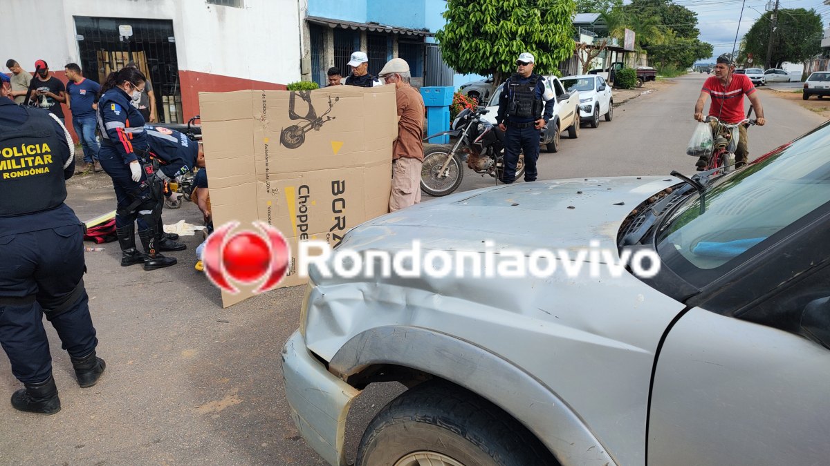 OUTRA COLISÃO: Irmãos ficam em estado grave após violento acidente no Centro