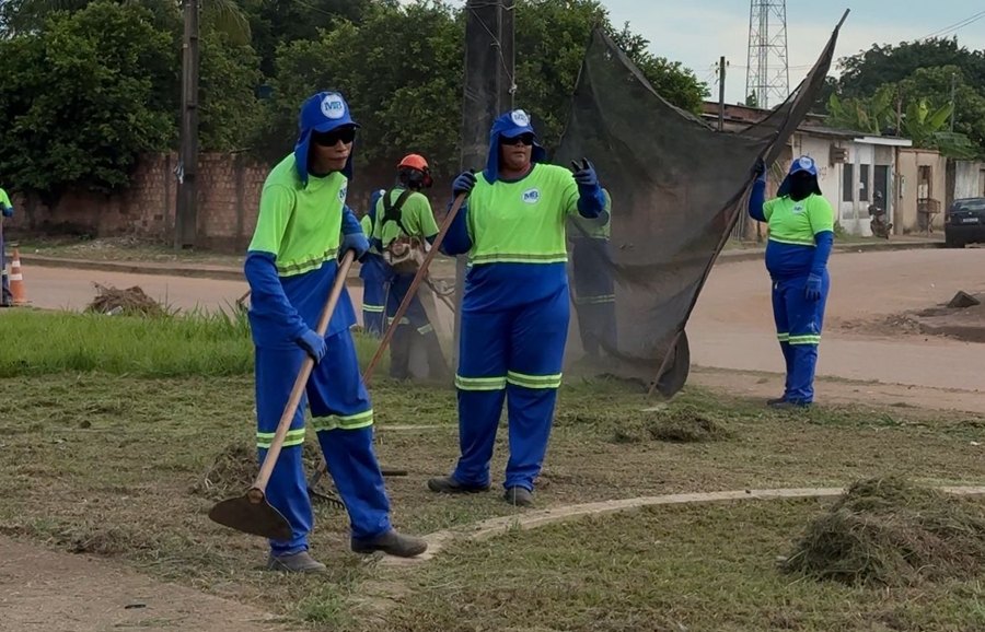 NILTON SOUZA: Complexo Esportivo recebe manutenção após solicitação do vereador
