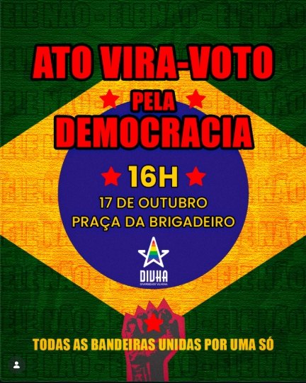 VILHENA: Coletivo Divha convoca população para mobilização política em praça 