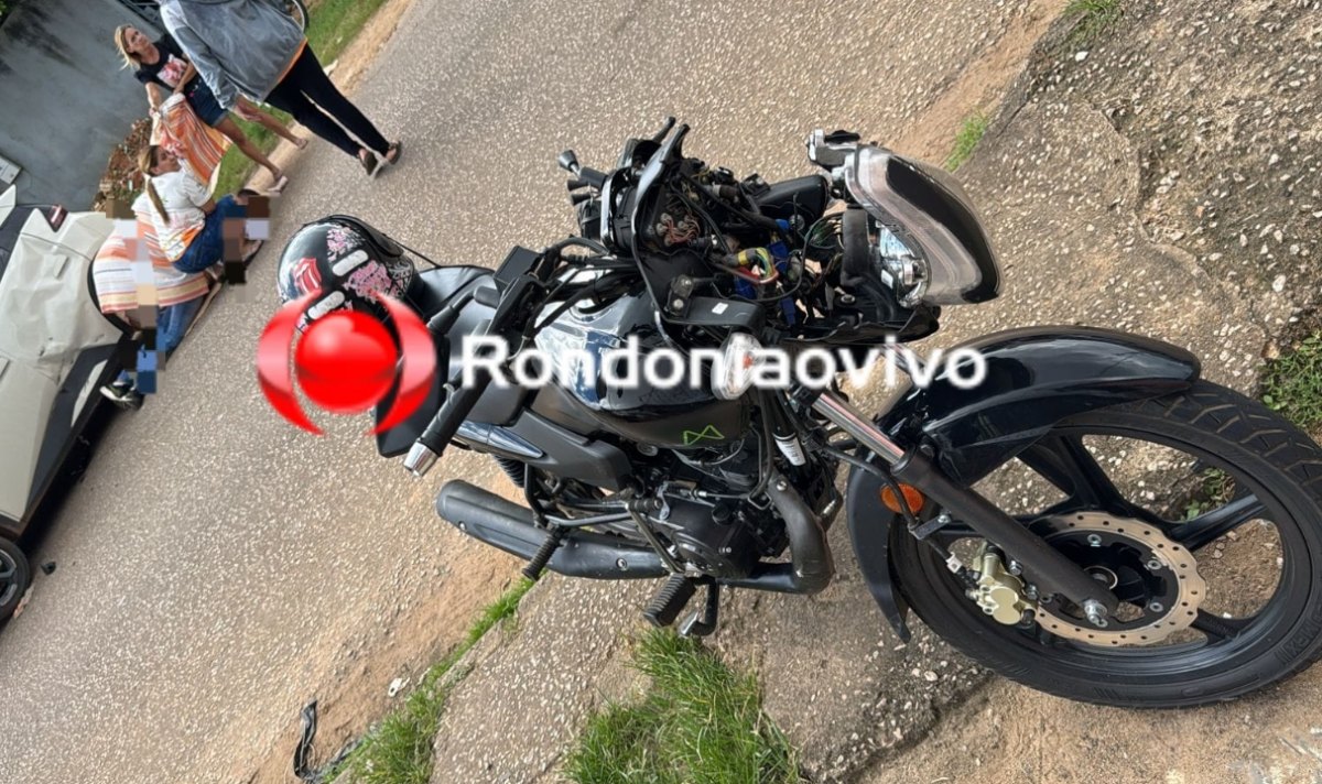 NA ALGODOEIRO: Motorista de app tenta fazer retorno e causa acidente com motociclista