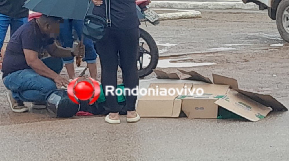 URGENTE: Duas pessoas ficam feridas em grave acidente na frente de presídio 