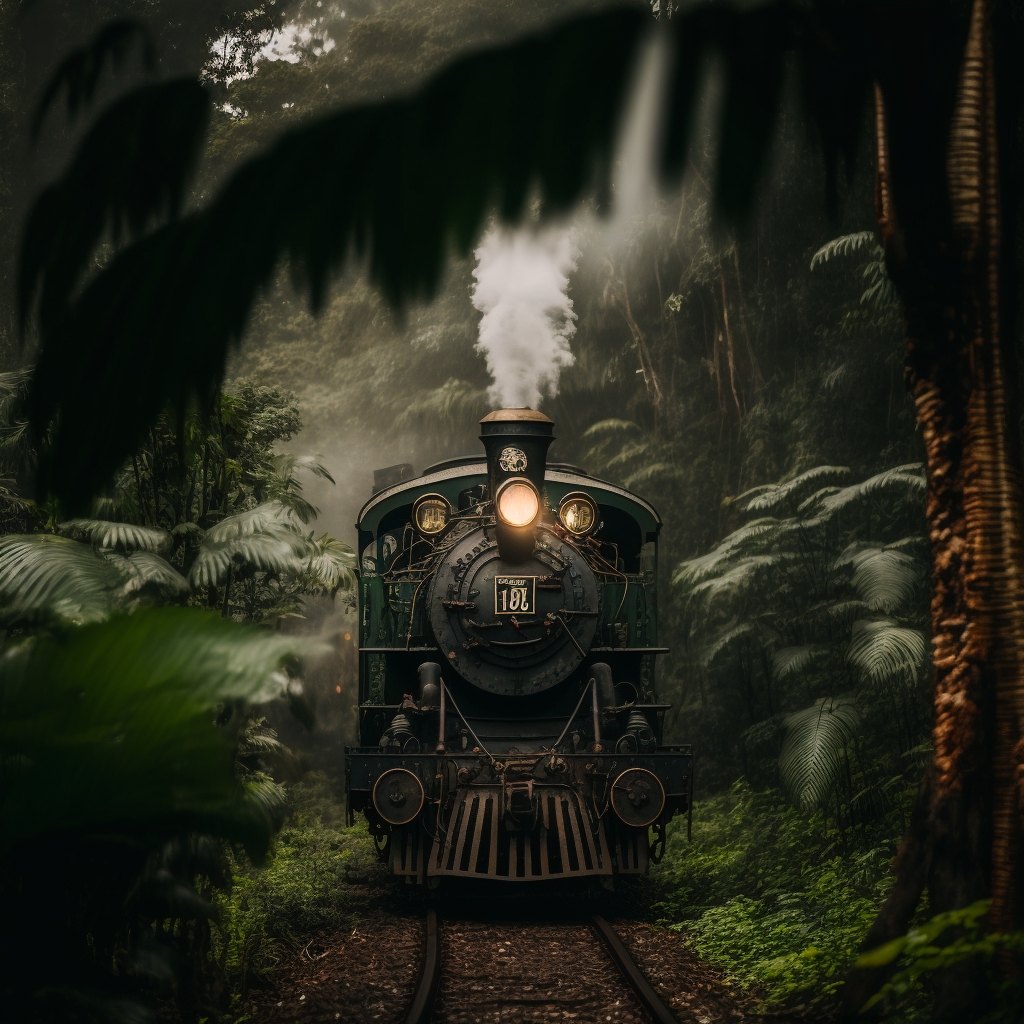 MADEIRA-MAMORÉ: Lançado livro sobre a ferrovia ilustrado com imagens criadas por meio de IA