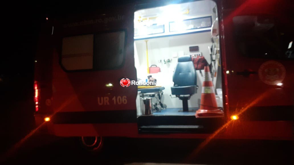 IMPRUDÊNCIA: Quatro pessoas ficam feridas após colisão entre moto e bicicleta