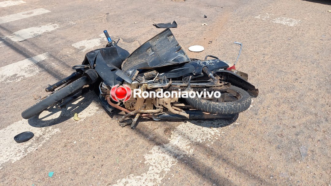 AO VIVO: Mulher sofre grave fratura exposta em acidente na Jorge Teixeira