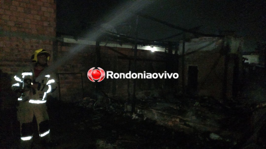 VÍDEOS: Residência e automóvel são destruídos por incêndio na zona Sul
