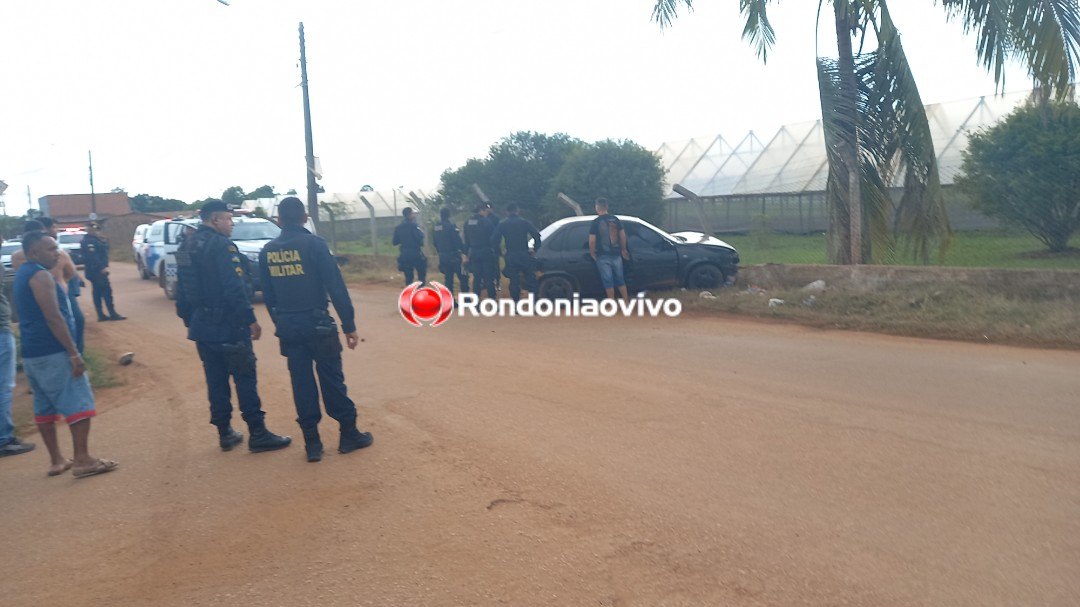 VÍDEO: Assaltantes batem carro após roubo a residência e fuga alucinada