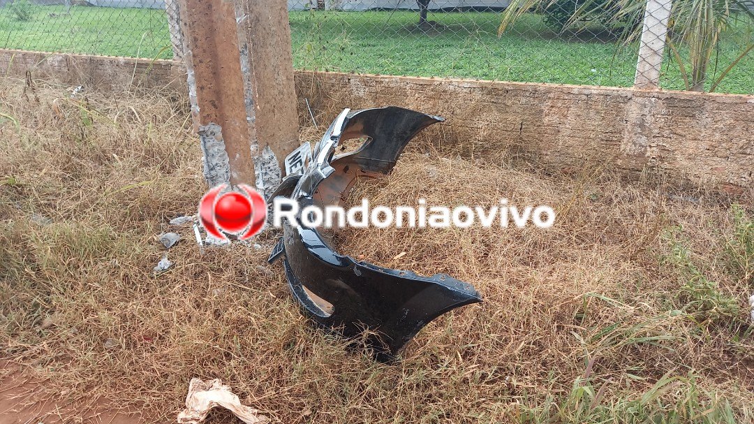 VÍDEO: Assaltantes batem carro após roubo a residência e fuga alucinada