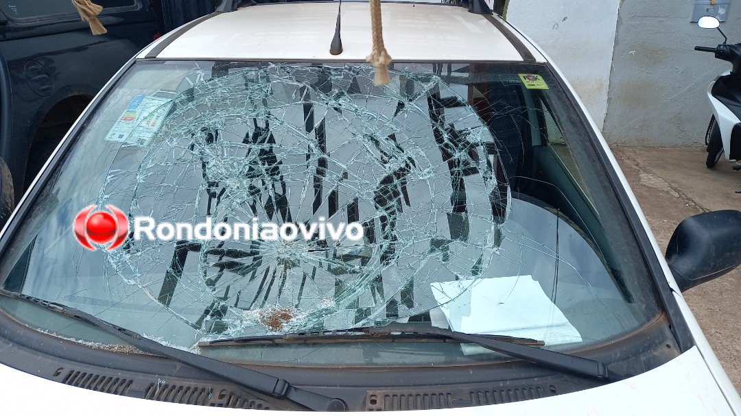 FURIOSO: Carro da Energisa é apedrejado por morador revoltado que ia ter a luz cortada