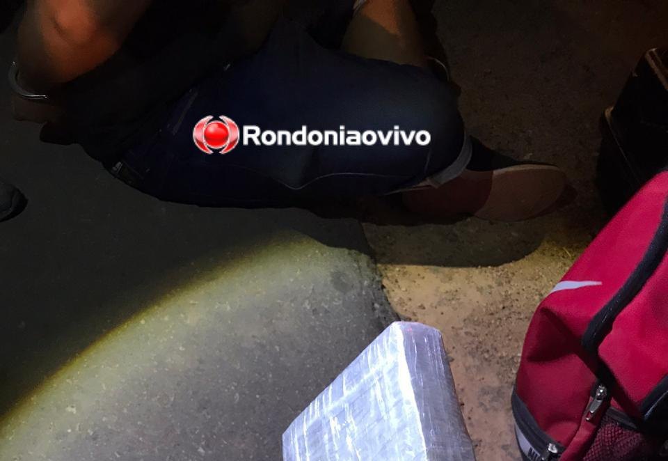 R$ 35 MIL: Acreano vem buscar cocaína pura em RO e acaba preso pelo Denarc
