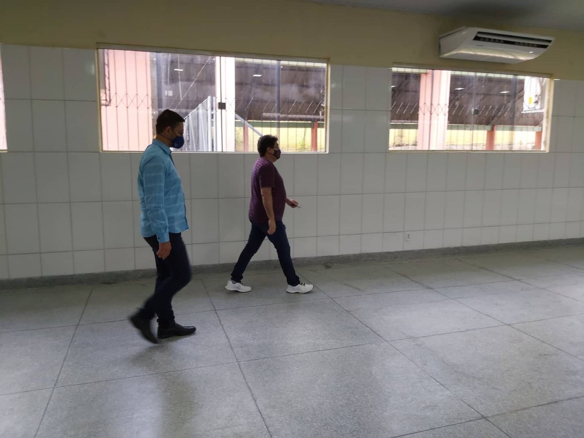 PARLAMENTAR: Deputado Anderson realiza entrega de refeitório na Escola Padre Mário Castagna